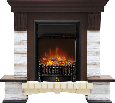 

Каминокомплект, Stone Montebello STD-ASP Fobos FX M Black RC