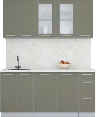 

Кухонный гарнитур, Мила Пластик 1.7 Б