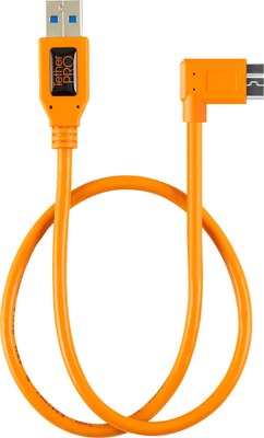 Кабель Tether Tools CU61RT02-ORG (0.5м, оранжевый) - 