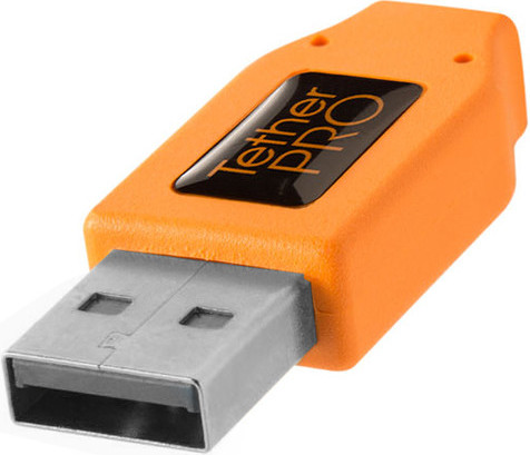 Кабель Tether Tools CU61RT02-ORG (0.5м, оранжевый)