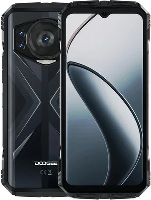 Смартфон Doogee S118 8GB/512GB (черный/серебристый) - 