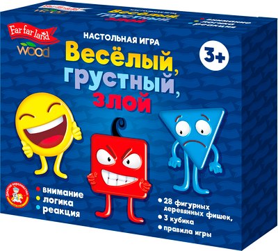 

Развивающая игра, Far Far Land Wood. Веселый, грустный, злой / 05679