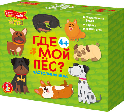 

Развивающая игра, Far Far Land Wood. Где мой пес / 05682