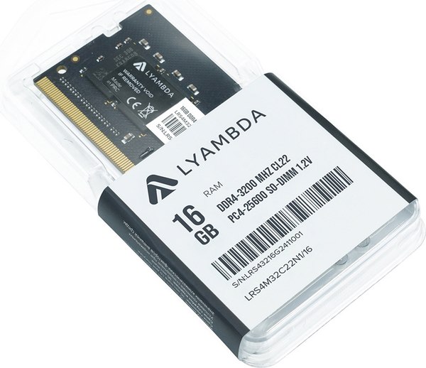 Оперативная память DDR4 Lyambda LRS4M32C22N1/16
