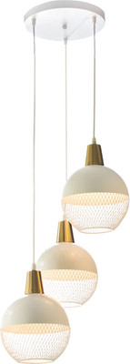 Люстра Aitin-Pro НСБ 02-3x60-101 / XA3205/3 (белый/бронза) - 