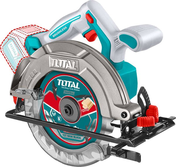 Дисковая пила TOTAL Пила циркулярная TOTAL TSLI1652