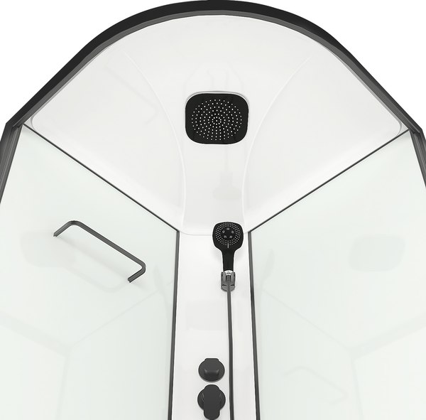 Купить Душевая кабина Domani-Spa Delight Slim 99 High 90x90 / DS01DS99HWM00.Gt-Black в Бресте