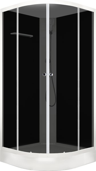 Душевая кабина Domani-Spa Eco Delight Slim 88 80x80 / DS01EcDS88LBT00