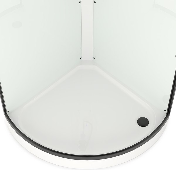 Купить Душевая кабина Domani-Spa Simple 99 90x90 / DS01Sm99LWM00.Gt-V1.2-Black  