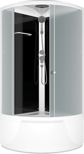Купить Душевая кабина Domani-Spa Simple 99 High 90x90 / DS01Sm99HBM00-V1.2  