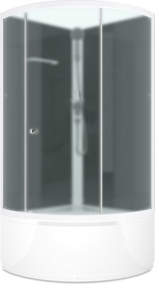 Душевая кабина Domani-Spa Eco Simple 99 High 90x90 / DS01EcSm99HBM00-V1.2 - 