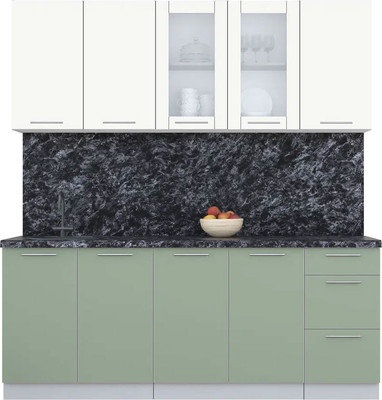 

Кухонный гарнитур, Мила Пластик 2.0 Б