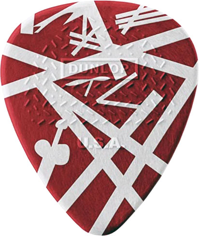 Медиатор Dunlop Manufacturing EVHR07 EVH Shark Guitar Max-Grip