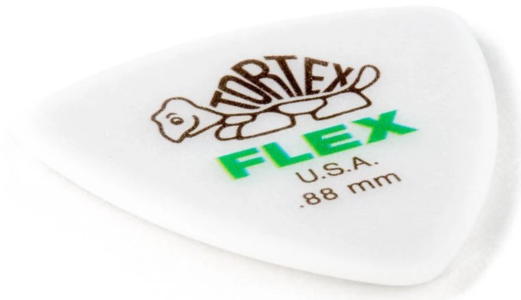 Медиатор Dunlop Manufacturing 456R.88 Tortex Flex Triangle 0.88 — фото 2