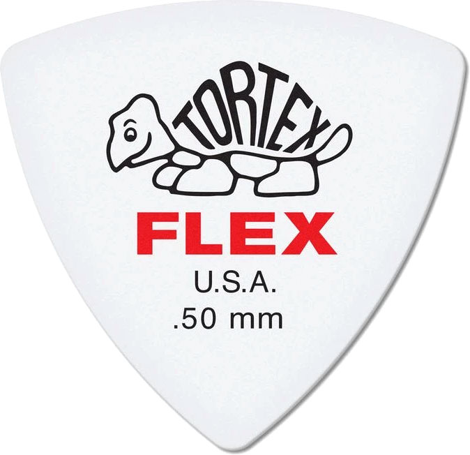 Медиатор Dunlop Manufacturing 456R.50 Tortex Flex Triangle