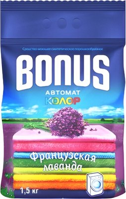 Стиральный порошок БЗПИ Bonus Автомат Колор Французская лаванда 23с591-3567 (1.5кг) - 