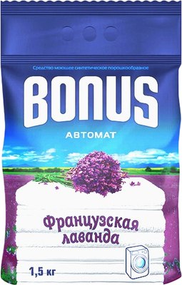 Стиральный порошок БЗПИ Bonus Автомат Французская лаванда 23с589-3567 (1.5кг) - 