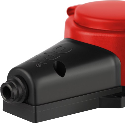 Колодка удлинителя ЭРА KX-4e-RED-IP44 / Б0068456