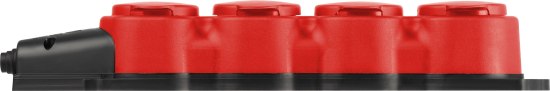 Колодка удлинителя ЭРА KX-4e-RED-IP44 / Б0068456