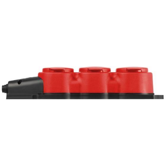 Колодка удлинителя ЭРА KX-3e-RED-IP44 / Б0068393 — фото 4