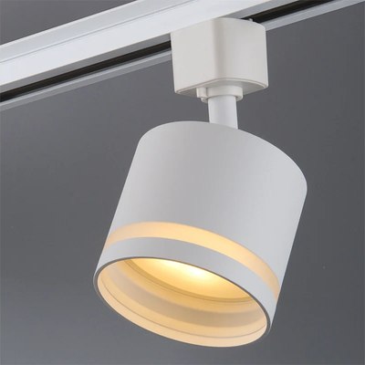 Трековый светильник General Lighting GTR-GX53-1-LR-IP40-W / 580220 (белый) - 