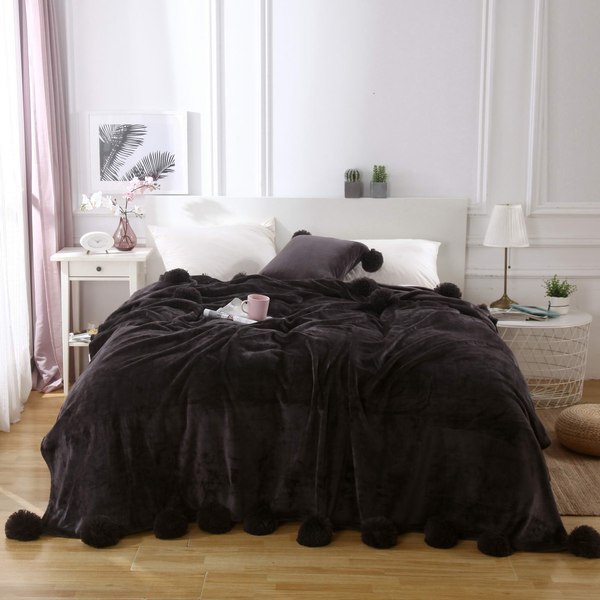 Плед Sofi de Marko Super Ball 220x240 / Пл-01с-220x240 (стоун)