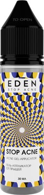 Гель для лица Eden Stop Acne от прыщей (30мл) - 