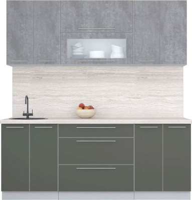 

Кухонный гарнитур, Мила Пластик 2.0 В