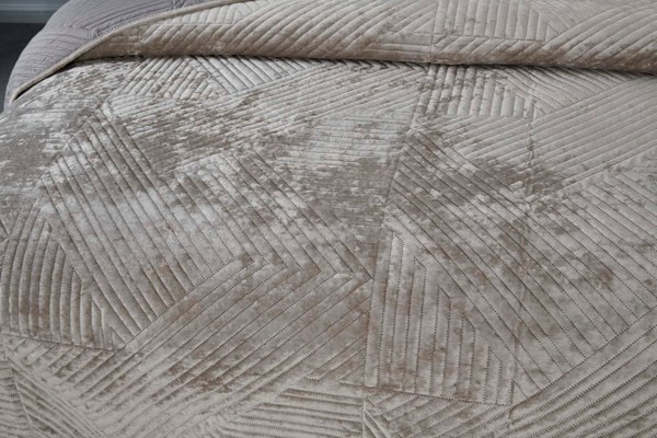 Набор текстиля для спальни Sofi de Marko Патрисия 160x220 / Пок-П-160x220б1 (бежевый 1)