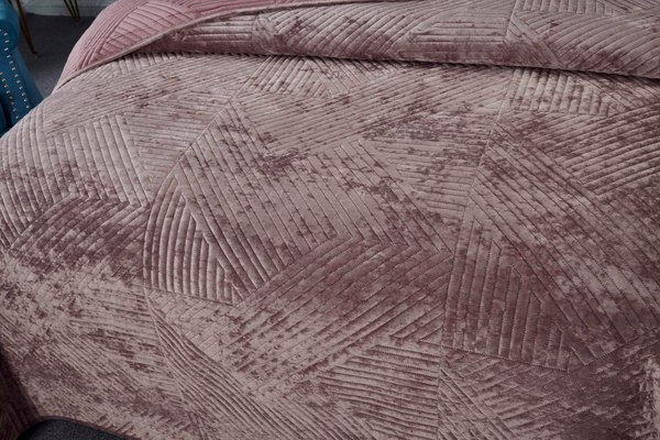 Набор текстиля для спальни Sofi de Marko Патрисия 160x220 / Пок-П-160x220пр1 (пепельная роза 1)