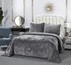 Набор текстиля для спальни Sofi de Marko Патрисия 160x220 / Пок-П-160x220с1 (серый 1) - 