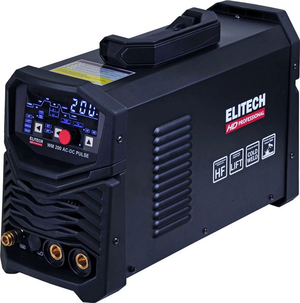 Полуавтомат сварочный Elitech WM 200 AC-DC Pulse / 204476