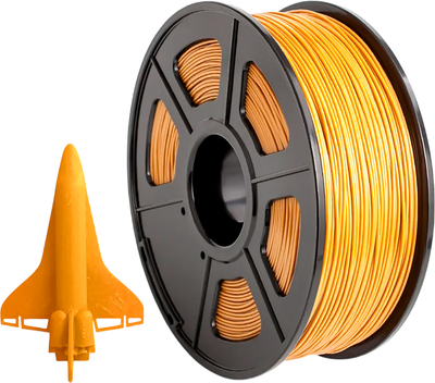 Пластик для 3D-печати NV Print NV-3D-ABS-GOLD (1.75мм, 1кг, золотой) - 