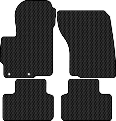 Комплект ковриков для авто Alicosta 0872_1 для Mitsubishi ASX I SUV/GA1W/GA2W/GA3W 2010-н.в. (EVA соты, черный) - 