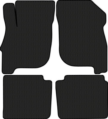 Комплект ковриков для авто Alicosta 0881_1 для Mitsubishi Galant седан 2006-2012 (EVA соты, черный) - 