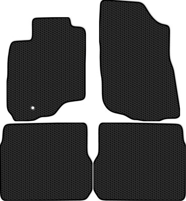 Комплект ковриков для авто Alicosta 0890_1 для Mitsubishi Outlander I SUV/CU2W 2002-2009 (EVA соты, черный) - 