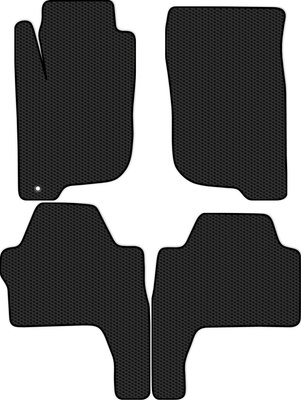 Комплект ковриков для авто Alicosta 0903_1 для Mitsubishi Pajero Sport II SUV 2008-2017 (EVA соты, черный) - 