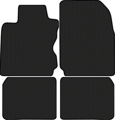 Комплект ковриков для авто Alicosta 0946_1 для Nissan Note хэтчбек 5 дв/E11 2005-2013 (EVA соты, черный) - 