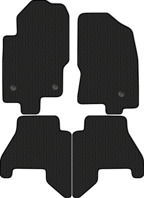 Комплект ковриков для авто Alicosta 0948_1 для Nissan Pathfinder III SUV/R51 2009-2014 (EVA соты, черный) - 