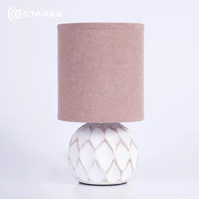 Прикроватная лампа Estares Cofi 1xE14 R-130x220-CARAMEL-220-IP20 - 