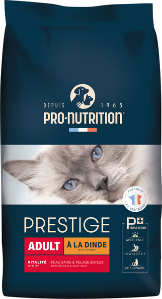 Сухой корм для кошек Flatazor Prestige Adult Dinde с индейкой (10кг+2кг)