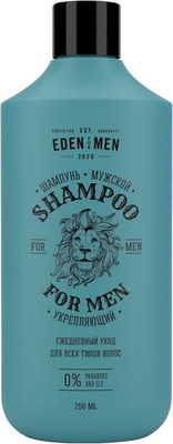 

Шампунь для волос, For men укрепляющий