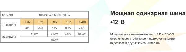Блок питания для компьютера Montech Gamma II 750W / GAMMA750