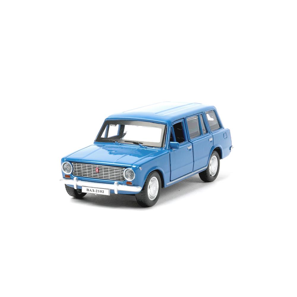 Автомобиль игрушечный Технопарк Ваз-2102 / 2102-12-BU (голубой) — фото 3