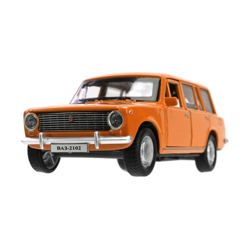 Автомобиль игрушечный Технопарк Ваз-2102 / 2102-12-OG (оранжевый) — фото 4