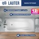 Ванна чугунная Lauter Regina 160х75 / 2101416 - 