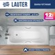Ванна чугунная Lauter Regina 180х80 / 21014182 (с ручками) - 