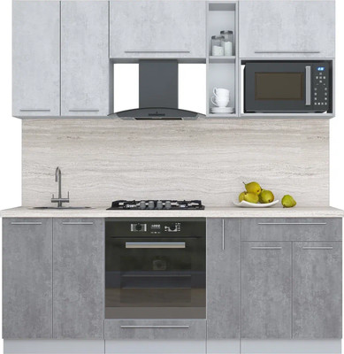 

Кухонный гарнитур, Мила Пластик 2.0