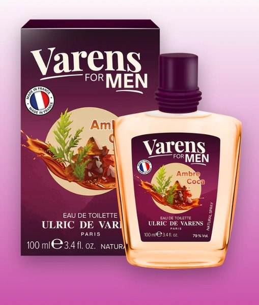 Туалетная вода Ulric de Varens Ambre Coca for men (100мл)