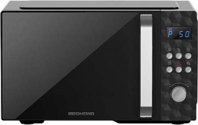 Микроволновая печь Redmond MW2902 (черный/серебристый) - 